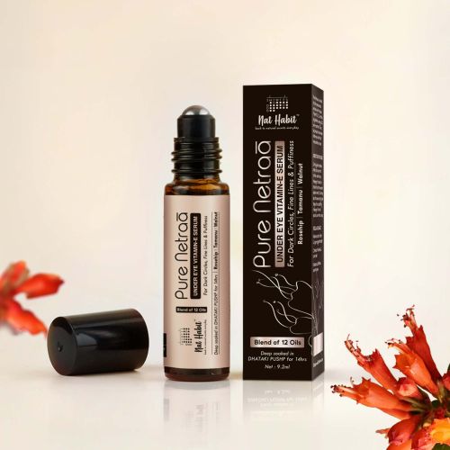 Nat Habit: Pure Netraa Under Eye Vitamin E Serum Nat Habit: Pure Netraa Under Eye Vitamin E Serum