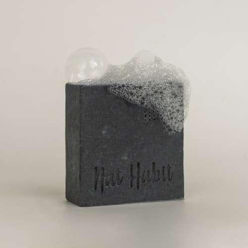 Nat Habit: Detox Charcoal Soap - 125g (Twin Pack of 2)
