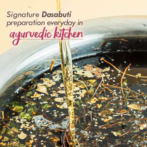 Nat Habit: Curry Sesame Summer Dasabuti Hair Oil - 100 ml