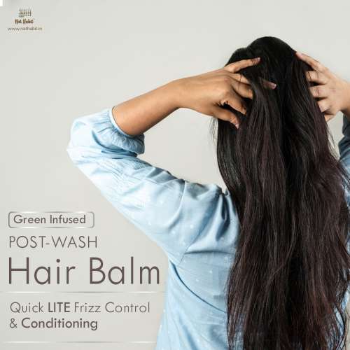 Nat Habit: Almond Marula Post-Wash Hair Balm - 25ml