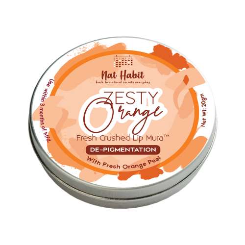 Nat Habit: Zesty Orange Lip Mura - 20gm Nat Habit: Zesty Orange Lip Mura - 20gm