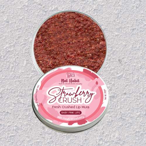 Nat Habit: Strawberry Crush Lip Mura - 20gm