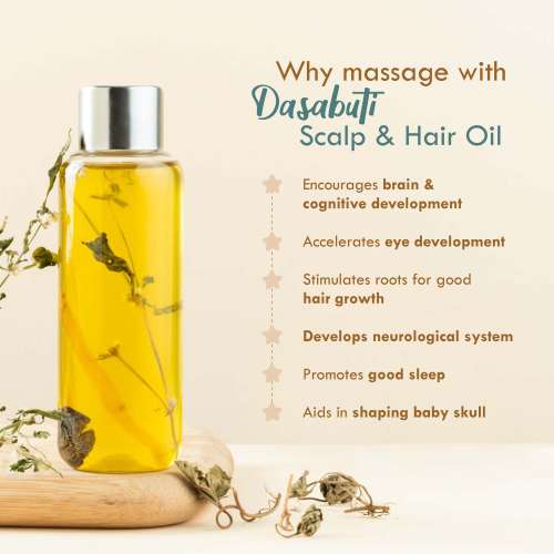 Nat Habit: SUMMER Baby COMBO Hair + Body Massage Oil