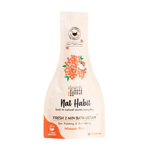 Nat Habit: Fresh Masoor Rub Body Ubtan (Pack of 3)