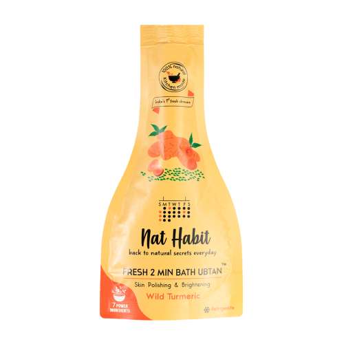 Nat Habit: Fresh Wild Turmeric Body Ubtan (Pack of 3)
