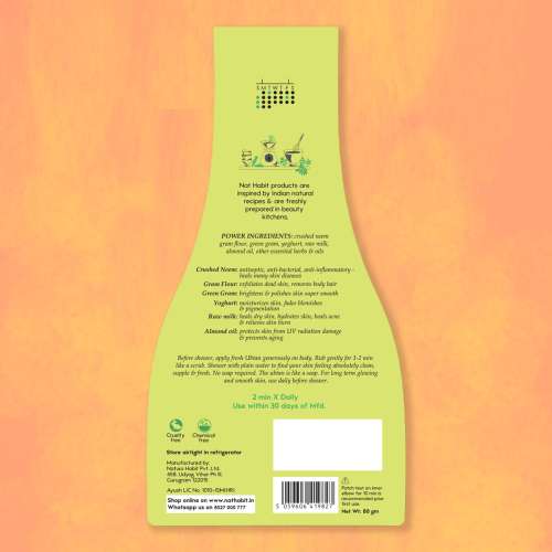 Nat Habit: Fresh Neem Cure Body Ubtan (Pack of 3)