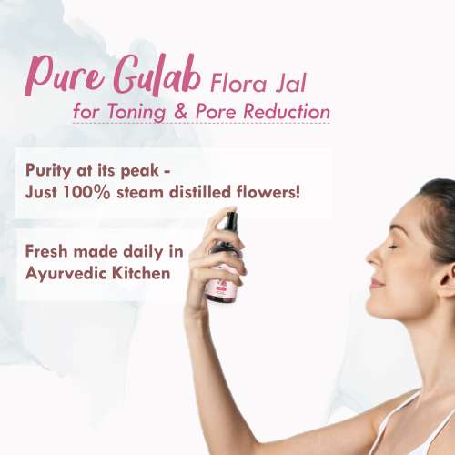 Nat Habit: Pure Gulab Jal (Rose Water) - 100ml