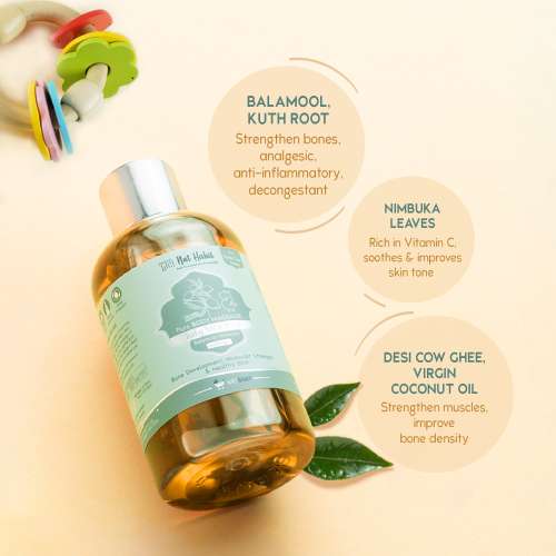 Nat Habit: SUMMER Baby Maahu, Daily Body Massage Oil - 100ml Nat Habit: SUMMER Baby Maahu, Daily Body Massage Oil - 100ml