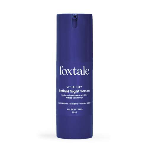 Foxtale: 0.15% Encapsulated Retinol Night Serum Boosts Collagen    30ml Foxtale: 0.15% Encapsulated Retinol Night Serum Boosts Collagen    30ml