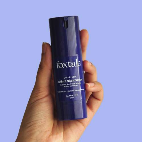 Foxtale: 0.15% Encapsulated Retinol Night Serum Boosts Collagen    30ml Foxtale: 0.15% Encapsulated Retinol Night Serum Boosts Collagen    30ml