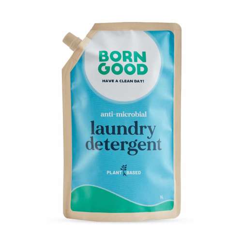 Born Good: Plant Based Anti Microbial Liquid Detergent Refill - 1 Ltr
