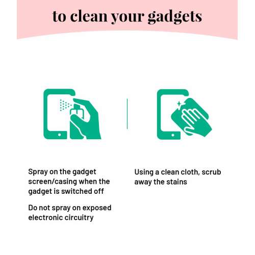 Born Good: Plant-based Electronics & Gadget Disinfectant & Cleaner Kit  - 100ml