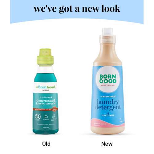Born Good: Plant Based Concentrated Liquid Detergent  - 1 Ltr