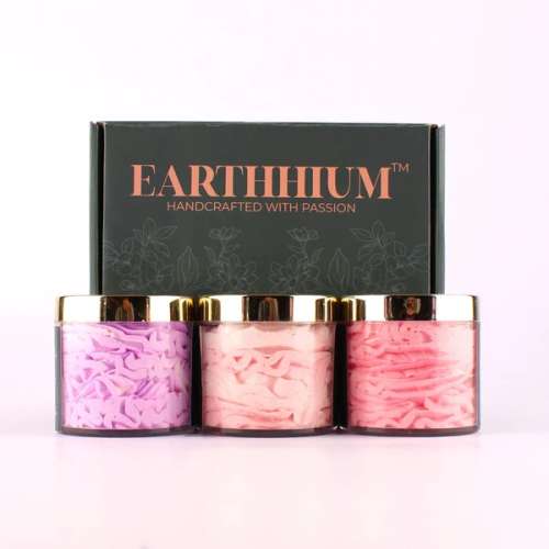 Earthhium: Lavender Vanilla, Japanese Cherry Blossom & Rose & Geranium