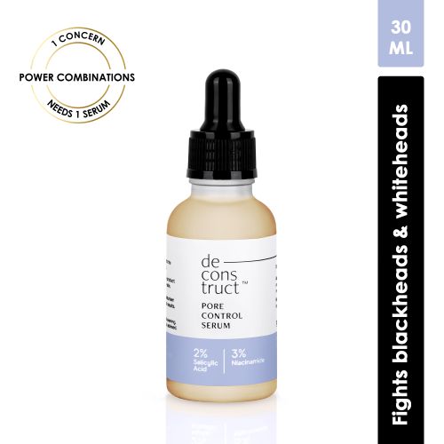 Deconstruct Skincare: Pore Control Serum - 2% Salicylic Acid + 3% Niacinamide - 30ml
