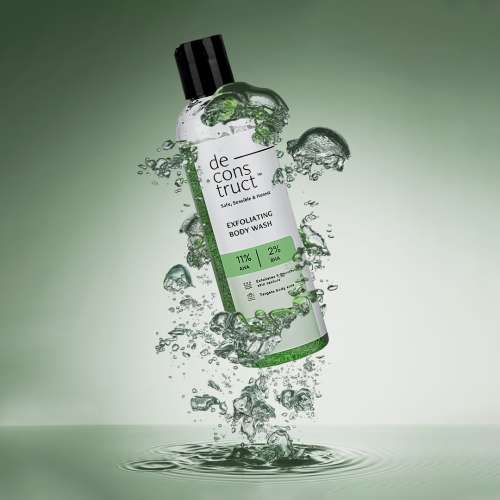 Deconstruct Skincare: Salicylic Acid Body Wash - 1% salicylic acid + 2% glycolic acid | Fights body acne