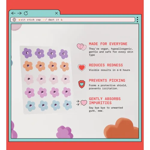 Gush: Dart It Hydrocolloid Pimple Patches - Super Star