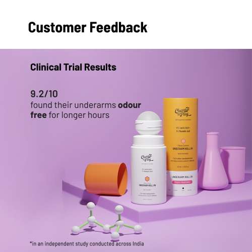 Chemist at Play: Underarm Roll On with 4% Lactic Acid & 1% Mandelic Acid - Peach - 40ml