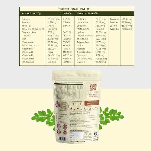 anveshan: Moringa Sattu Drink Mix- 300gm
