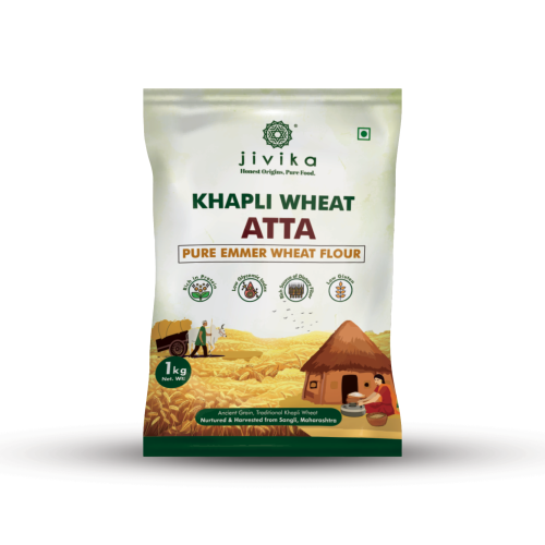 Jivika Pure: Khapli Flour  1kg