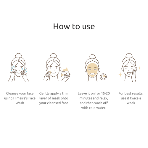 Himaira: Vitamin C Face Mask - 50gm