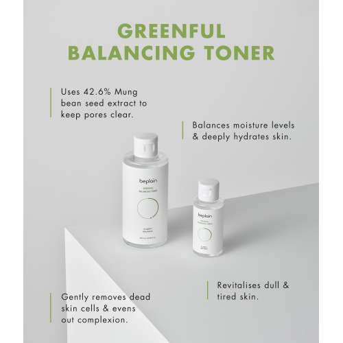 Beplain: Greenful Balancing Toner - 50ml