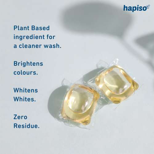 Hapiso: Fragrance Free Laundry Pods - Combo (Pack of 30 Pods)