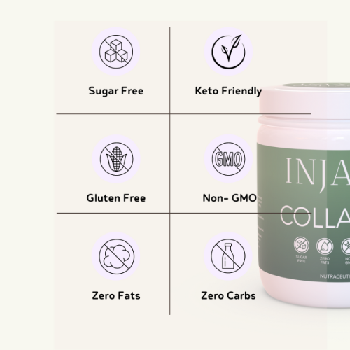 INJA Wellness: Prime Finest Hydrolyzed Marine Collagen - Unflavoured - 125gm
