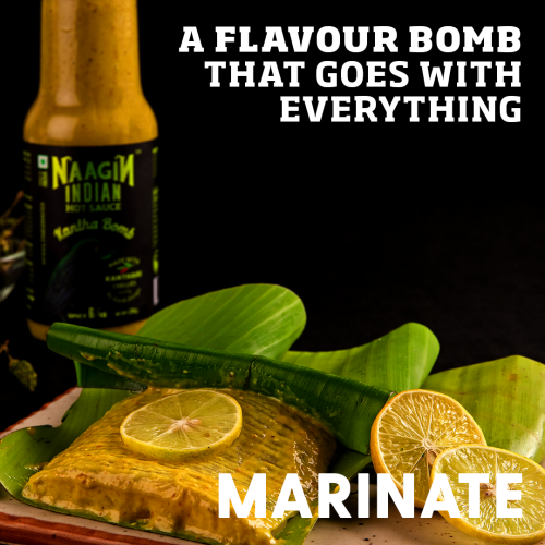NAAGIN: Indian Hot Chilli Medium Spicy Sauce - Kantha Bomb - 230gm