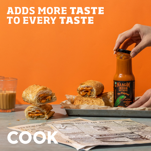 NAAGIN: Indian Hot Chilli Spicy Sauce - The Original - 230gm