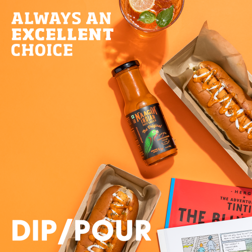 NAAGIN: Indian Hot Chilli Spicy Sauce - The Original - 230gm