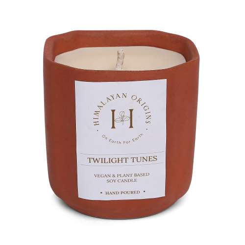Himalayan Origins India: Twilight Tunes Soy Wax Scented Candle - 150gm
