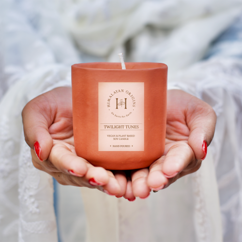 Himalayan Origins India: Twilight Tunes Soy Wax Scented Candle - 150gm