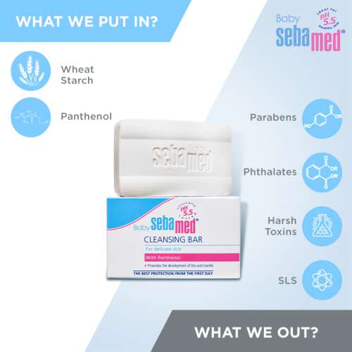 SEBAMED: Baby Cleansing Bar - 100gm