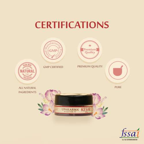 UPAKARMA: Kashmiri Saffron Threads - 0.5gm