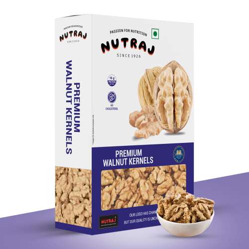 Nutraj: California Walnut Kernels 600gm (200gm x 3), Akhrot Giri, Akhrot