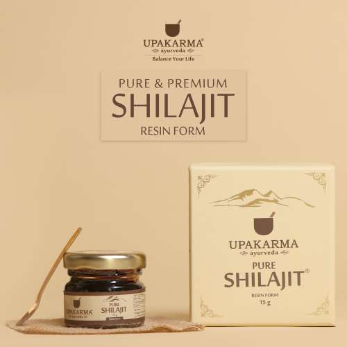 UPAKARMA: Ayurveda Shilajeet/Shilajit Resin - 15gm