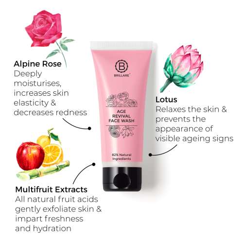 Brillare: Age Revival Face Wash 100 ml
