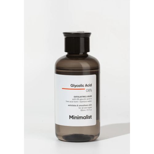 Minimalist: Glycolic Acid 08% Exfoliating Liquid - 150ml