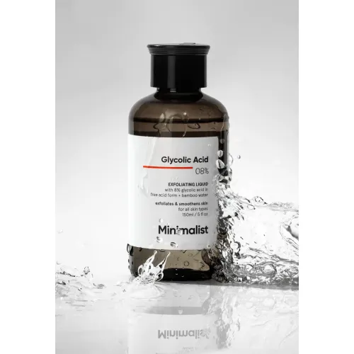 Minimalist: Glycolic Acid 08% Exfoliating Liquid - 150ml
