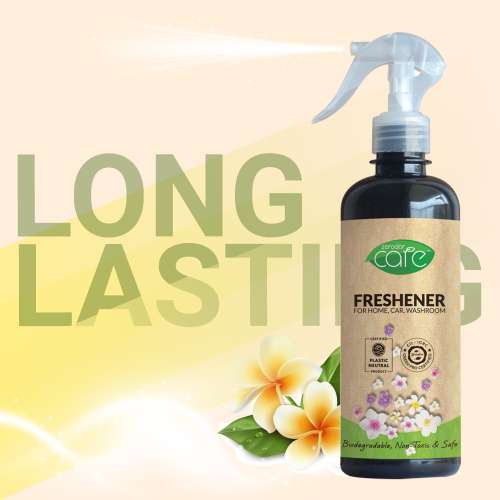 EKAM ECO: Zerodor Care Multipurpose Natural Freshener Spray for Home, Car & Washroom - 400ml