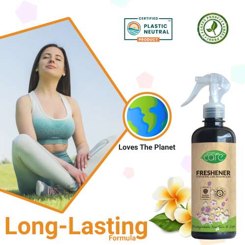 EKAM ECO: Zerodor Care Multipurpose Natural Freshener Spray for Home, Car & Washroom - 400ml