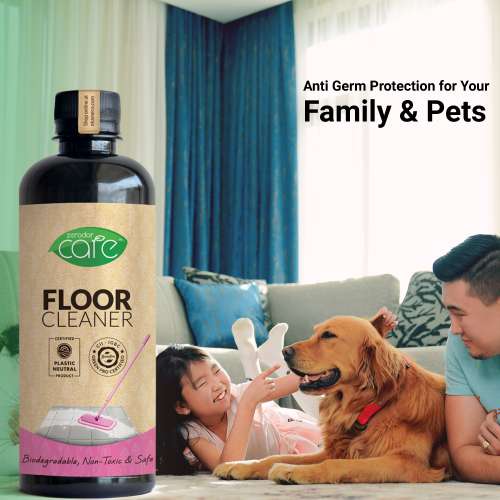 EKAM ECO: Zerodor Care Natural Floor Cleaner for Floor Tiles & Mirror - 5Ltr