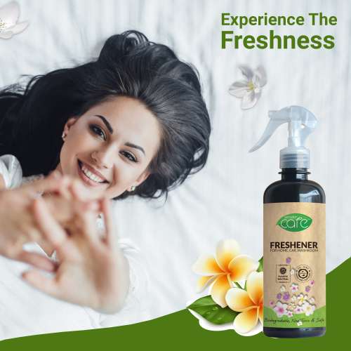 EKAM ECO: Zerodor Care Multipurpose Natural Freshener Spray for Home, Car & Washroom - 5Ltr