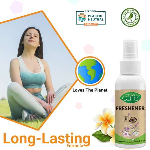 EKAM ECO: Zerodor Care Natural Fragrance Non Toxic Home Car And Toilet Freshener - 100ml