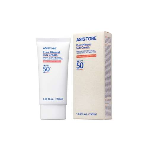 ASIS-TOBE: Pure Mineral Sun Cream SPF 50+ PA++++ - 50ml