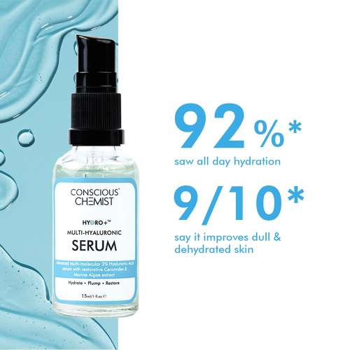 Conscious Chemist: Hydrating & Plumping Serum - 15ml
