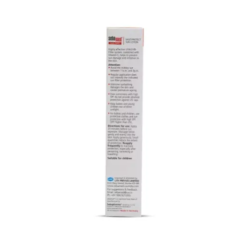 SEBAMED: Multiprotect Sun Lotion SPF-50 - 150 ml