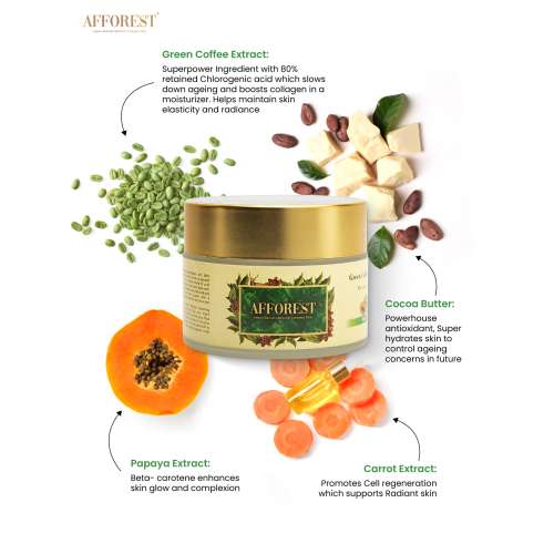 AFFOREST: Green Coffee Hydrating Expert  - 50gm