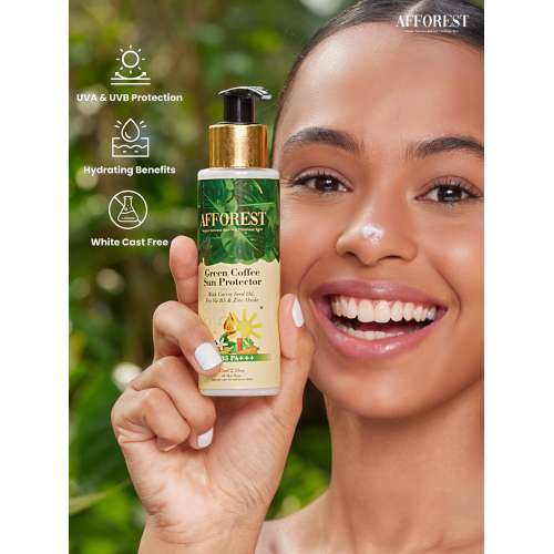 AFFOREST: Green Coffee Sun Protector  - 75gm